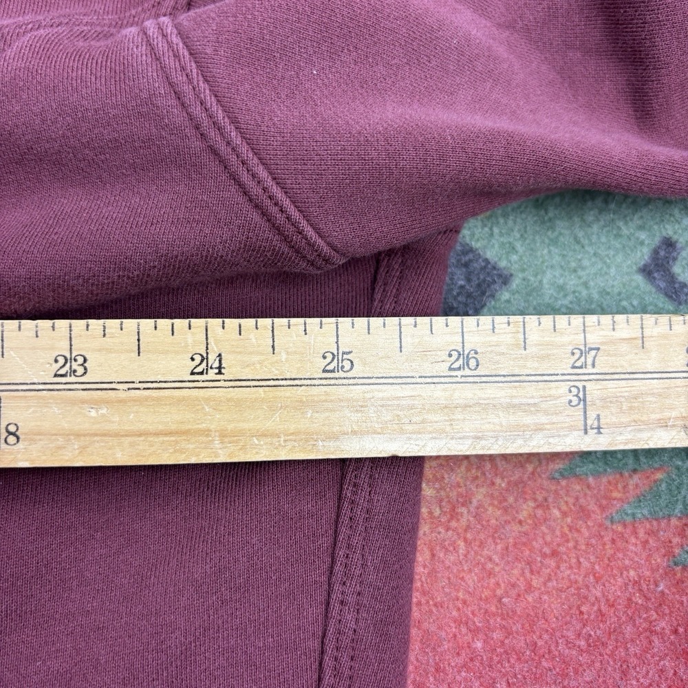 Lululemon Perfectly Oversized Hoodie Womens 10 Red Sweatshirt Pullover Hooded - Picture 7 of 8
